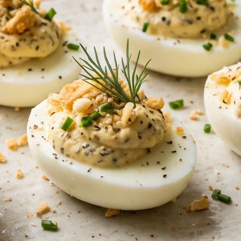 Ranch Deviled Eggs